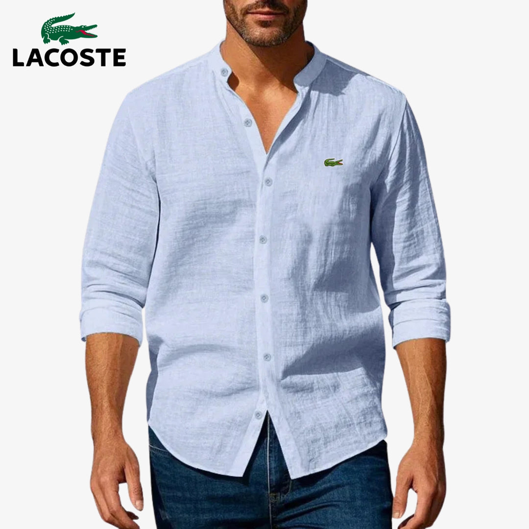 ᏞΑᏟОՏᎢΕ – Elegantes Hemd mit steifem Kragen