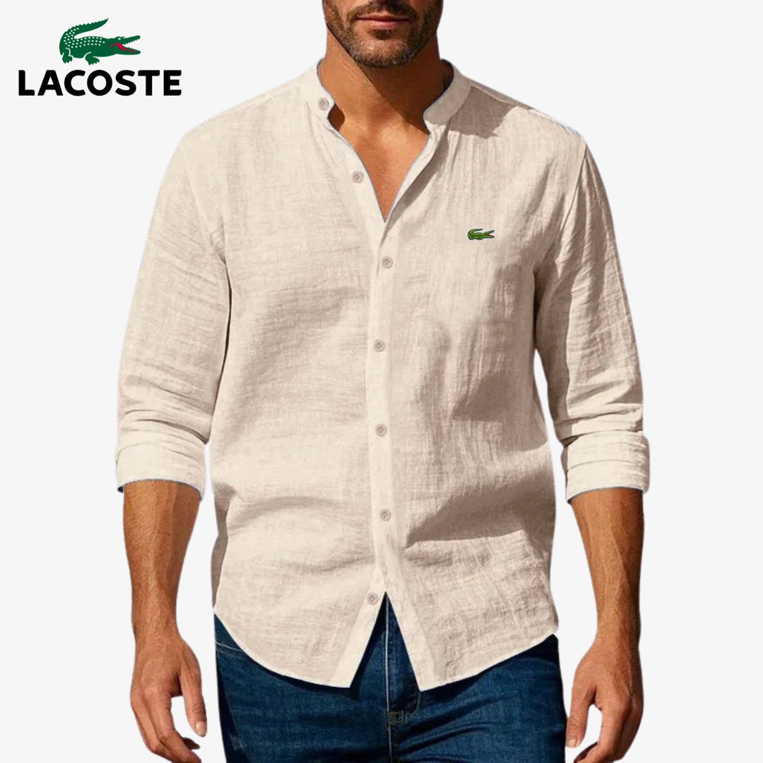 ᏞΑᏟОՏᎢΕ – Elegantes Hemd mit steifem Kragen