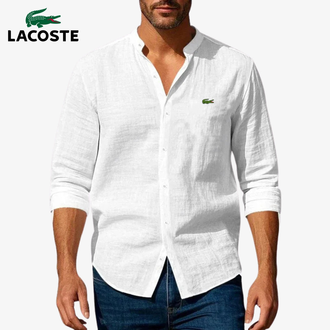 ᏞΑᏟОՏᎢΕ – Elegantes Hemd mit steifem Kragen
