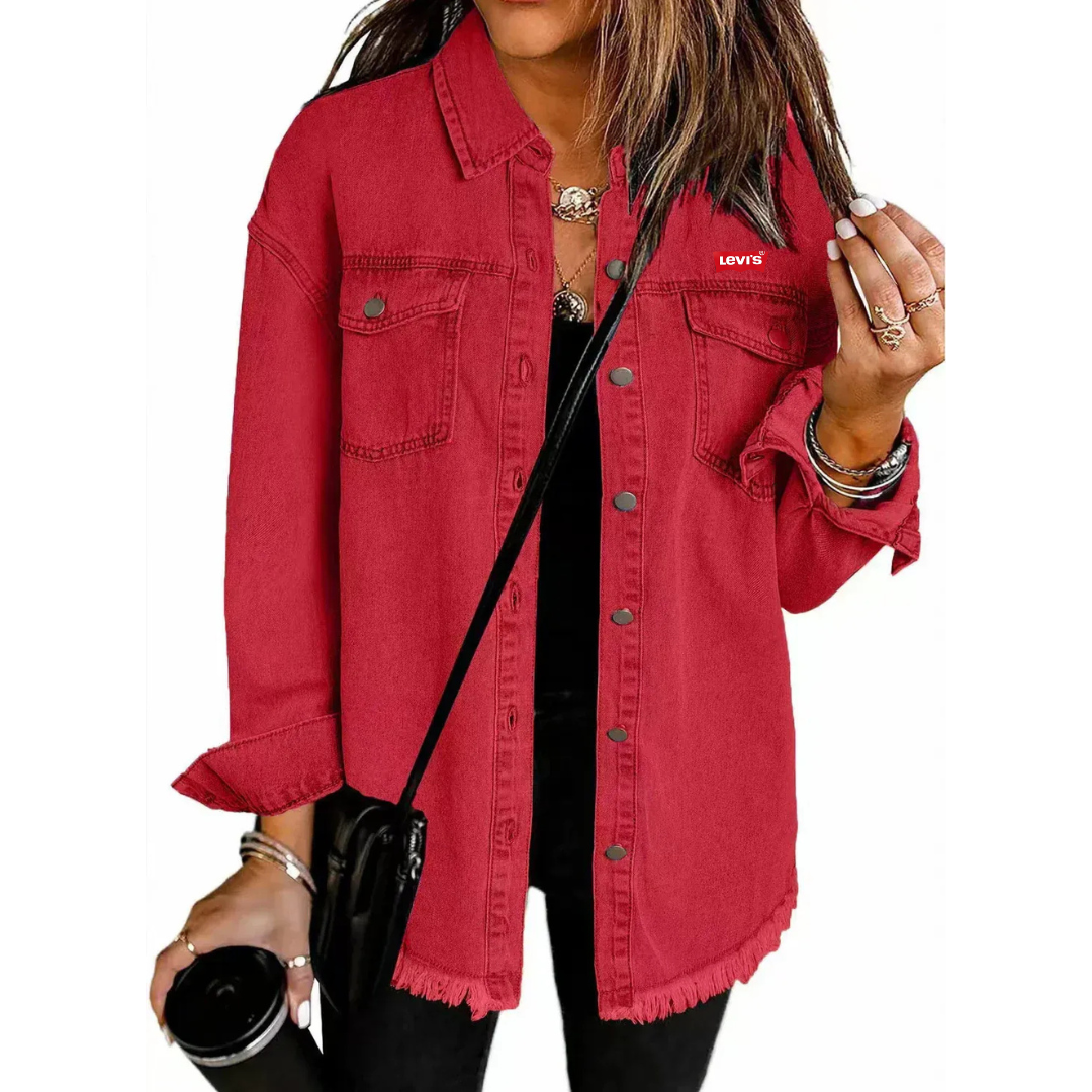 LᎬᏙІᏚ - Leichte Jeansjacke im zeitlosen Stil